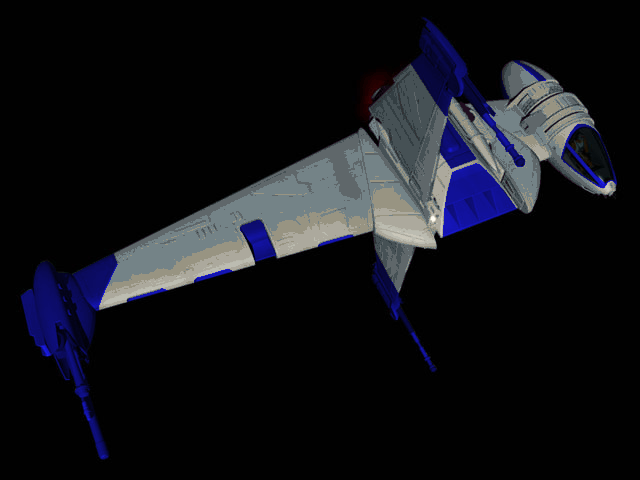 CPT Lukus Harman's starfighter