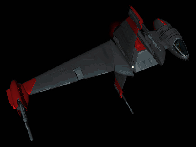 CDT Adath Creel's starfighter