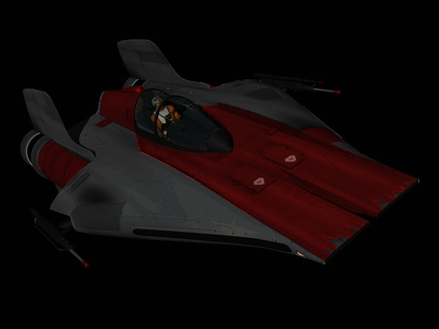 BGN Galic Mars's starfighter