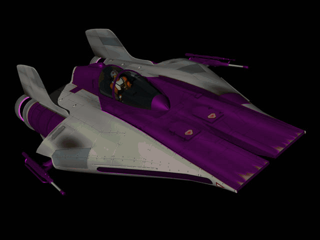 CPT Akia's starfighter