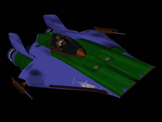 1LT Dave Vader's starfighter