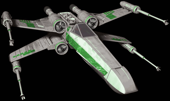 1LT Michael Duran's starfighter