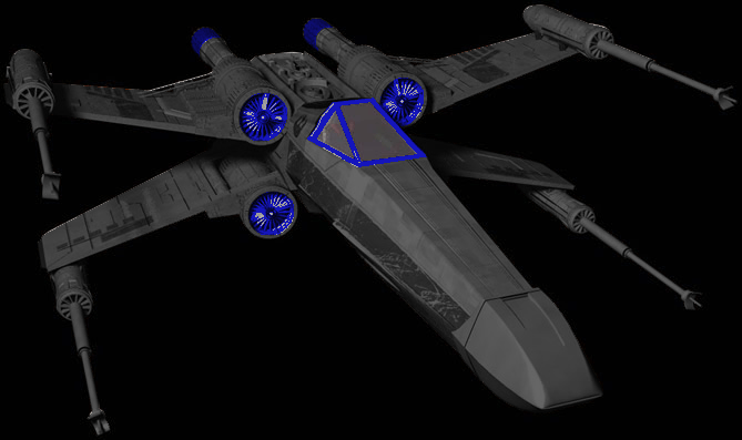 CPT Max Reem's starfighter