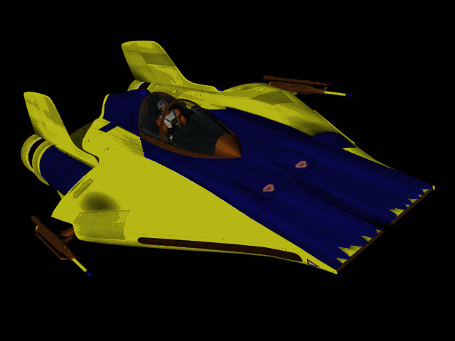 MAJ Etain Valen Gaas's starfighter