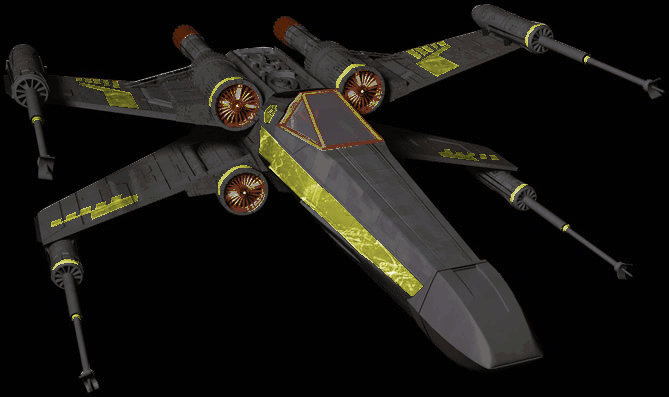 LJG Alan Sabre's starfighter