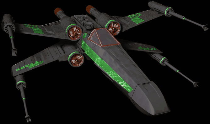 2LT Ackso Terics's starfighter