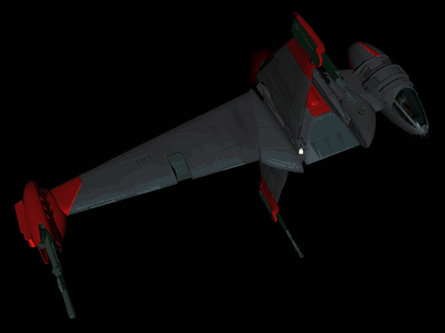 COL Kelron Jevix's starfighter