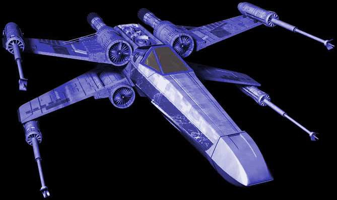 FA Rensal Darklighter's starfighter