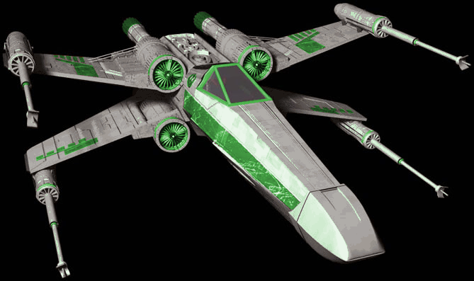 CMDR Wesley Rademaker's starfighter