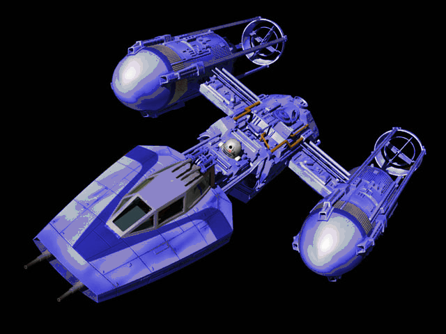 CMDR Alexxander Vandross's starfighter