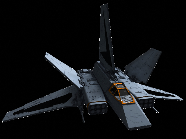 LCM Trev Firestorm's starfighter