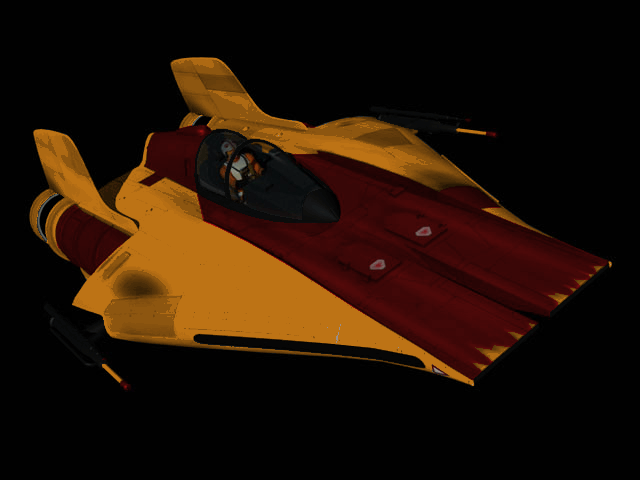 CPT Jae-Keito Gra's starfighter