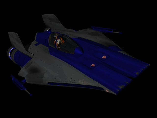 COL Sigurd Pillar's starfighter