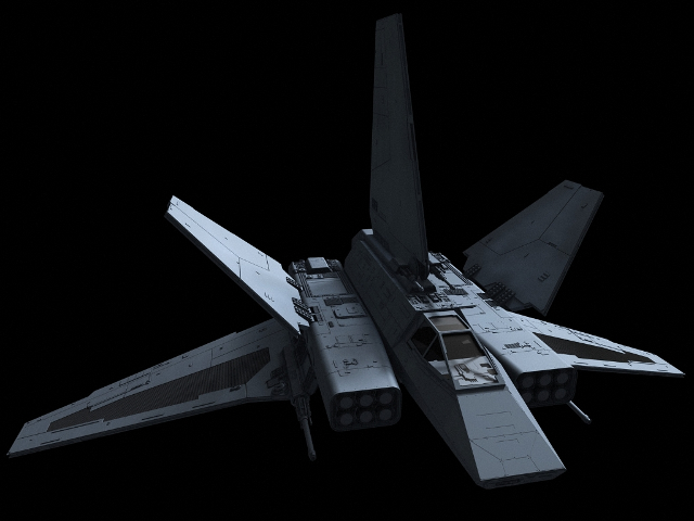 LJG Addraemyr Noli's starfighter