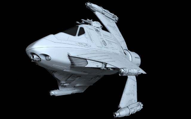 GEN Sair Mandella's starfighter